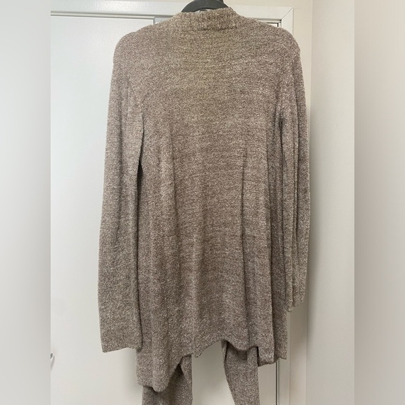 Barefoot Dreams Drape Front Cardigan - Picture 3 of 6